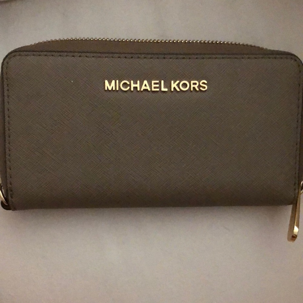 Michael Kors Grey/Taupe Wallet